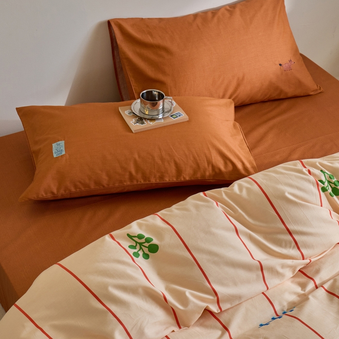 91家纺网 家纺一手货源 找家纺 怡家居 2023都市野兽刺绣系列四件套 留恋