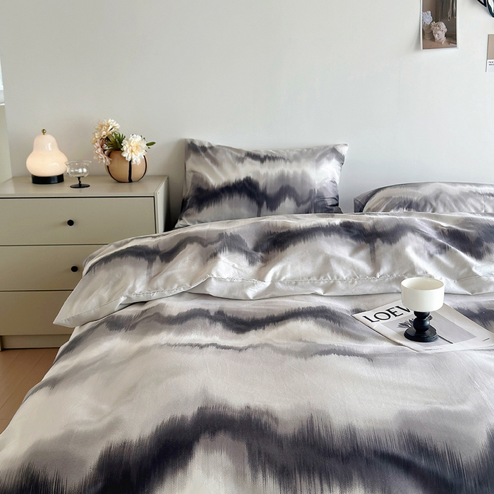 91家纺网 家纺一手货源 找家纺 怡家居 2023全棉印花四件套 爵士