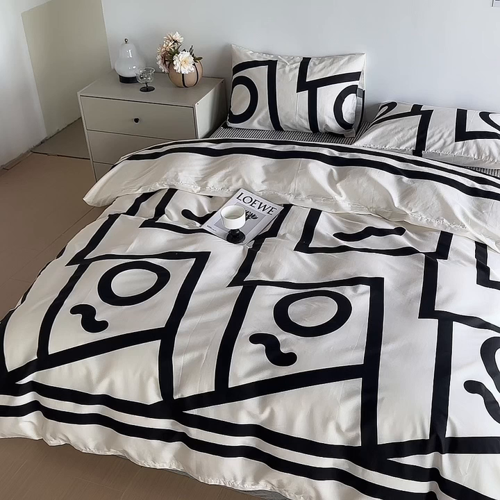 91家纺网 家纺一手货源 找家纺 怡家居 2023全棉印花四件套 秘境