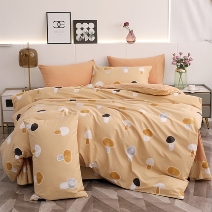 91家纺网 家纺一手货源 找家纺 爱思佳 2023新款全棉超柔陶瓷磨毛系列四件套 茹茹世界