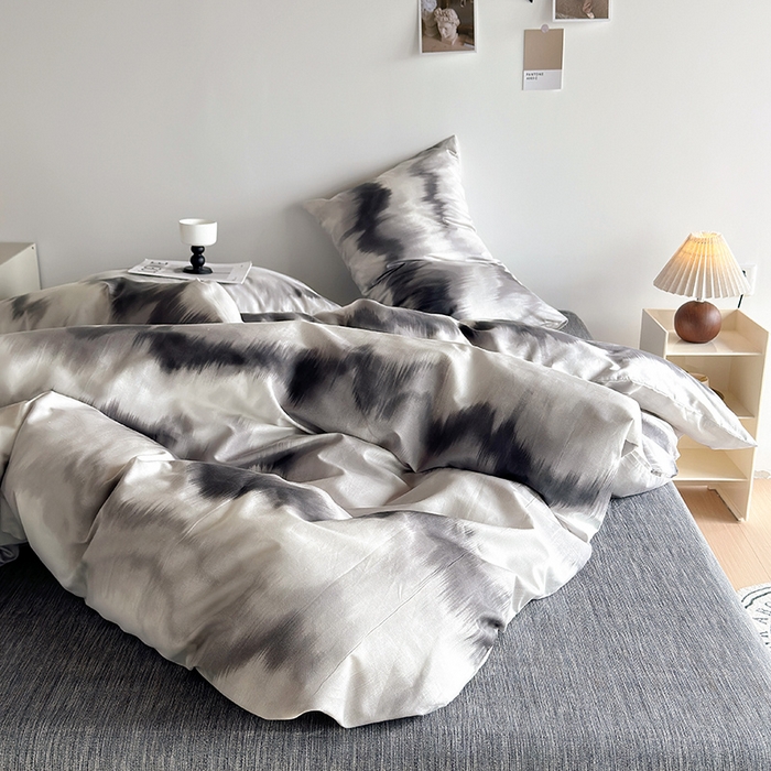 91家纺网 家纺一手货源 找家纺 怡家居 2023全棉印花四件套 爵士