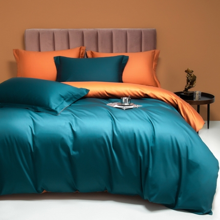 91家纺网 家纺一手货源 找家纺 （总）云栖家居 2023A类长绒棉纯色单被套