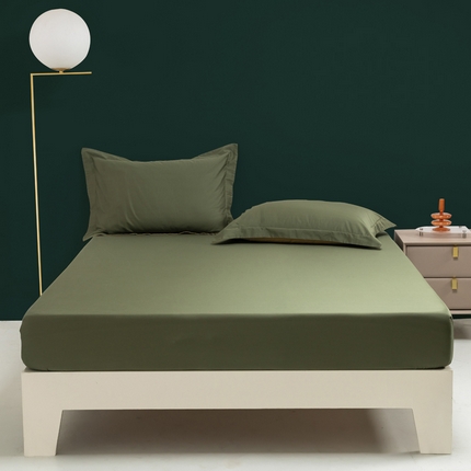 91家纺网 家纺一手货源 找家纺 （总）云栖家居 2023A类长绒棉纯色单床笠