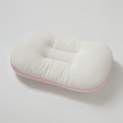 91家纺网 家纺一手货源 找家纺 境月枕芯坊 2023新款针织提花超柔miumiu枕 浅粉 48*74cm