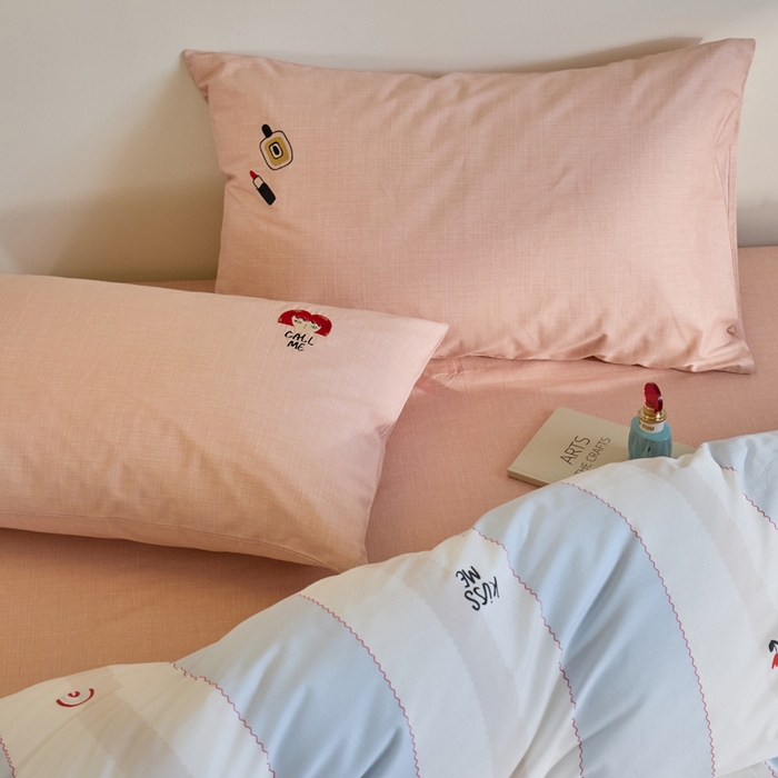 91家纺网 家纺一手货源 找家纺 怡家居 2023都市野兽刺绣系列四件套 蓝图