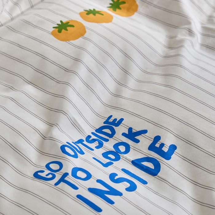 91家纺网 家纺一手货源 找家纺 怡家居 2023都市野兽刺绣系列四件套 笑白