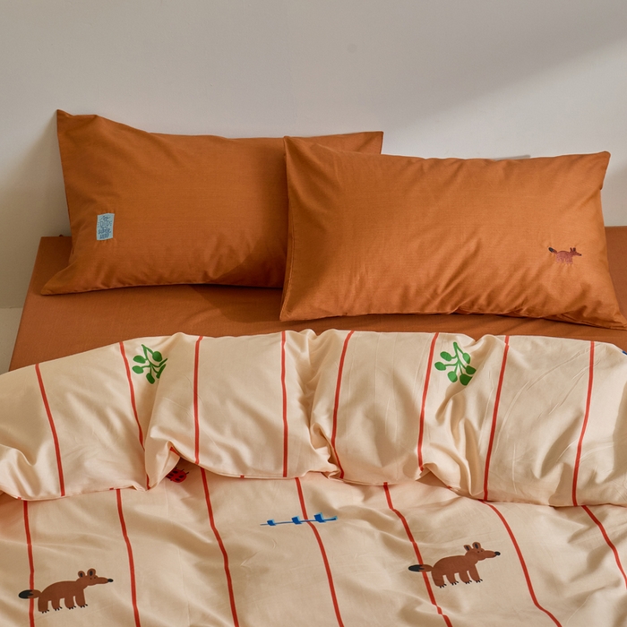 91家纺网 家纺一手货源 找家纺 怡家居 2023都市野兽刺绣系列四件套 留恋