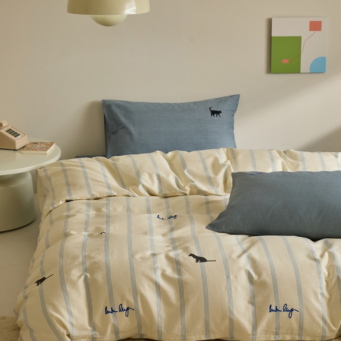 91家纺网 家纺一手货源 找家纺 （总）怡家居 2023都市野兽刺绣系列四件套