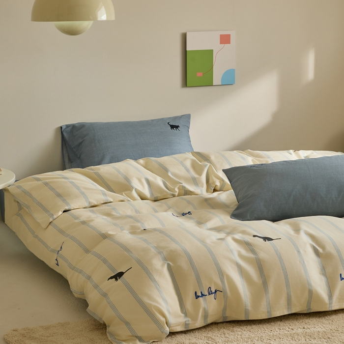 91家纺网 家纺一手货源 找家纺 （总）怡家居 2023都市野兽刺绣系列四件套