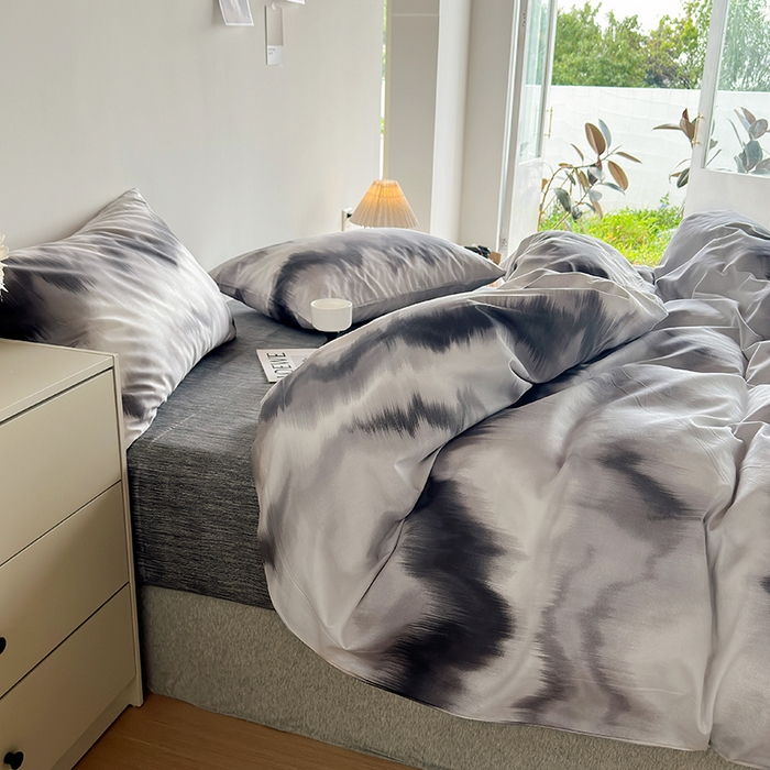 91家纺网 家纺一手货源 找家纺 怡家居 2023全棉印花四件套 爵士