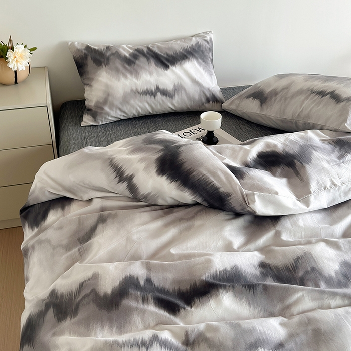 91家纺网 家纺一手货源 找家纺 怡家居 2023全棉印花四件套 爵士