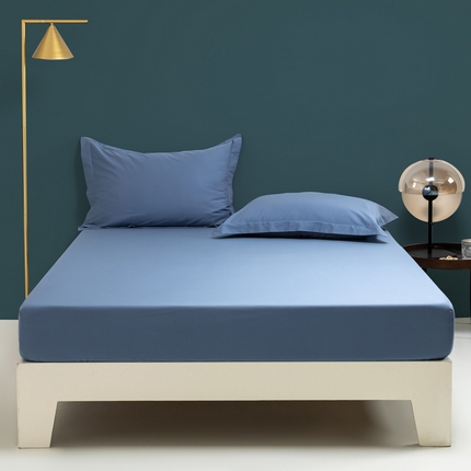 91家纺网 家纺一手货源 找家纺 （总）云栖家居 2023A类长绒棉纯色单床笠