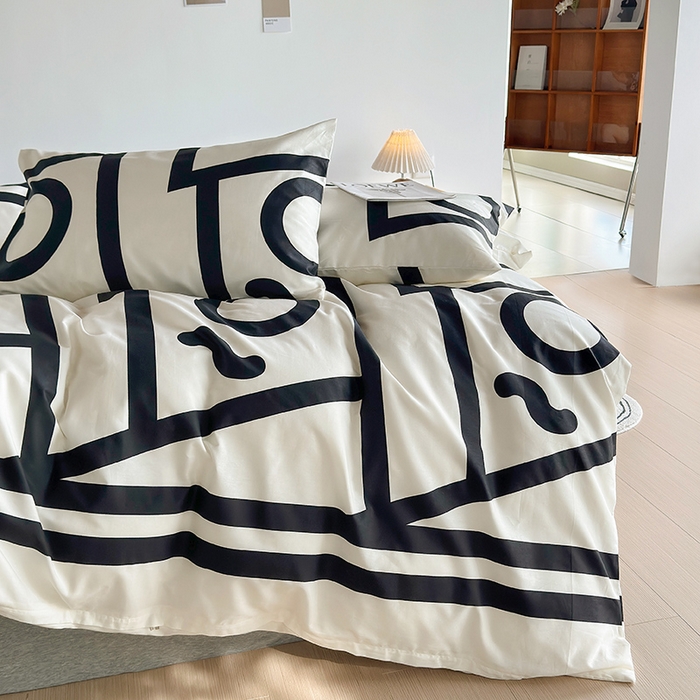 91家纺网 家纺一手货源 找家纺 怡家居 2023全棉印花四件套 秘境