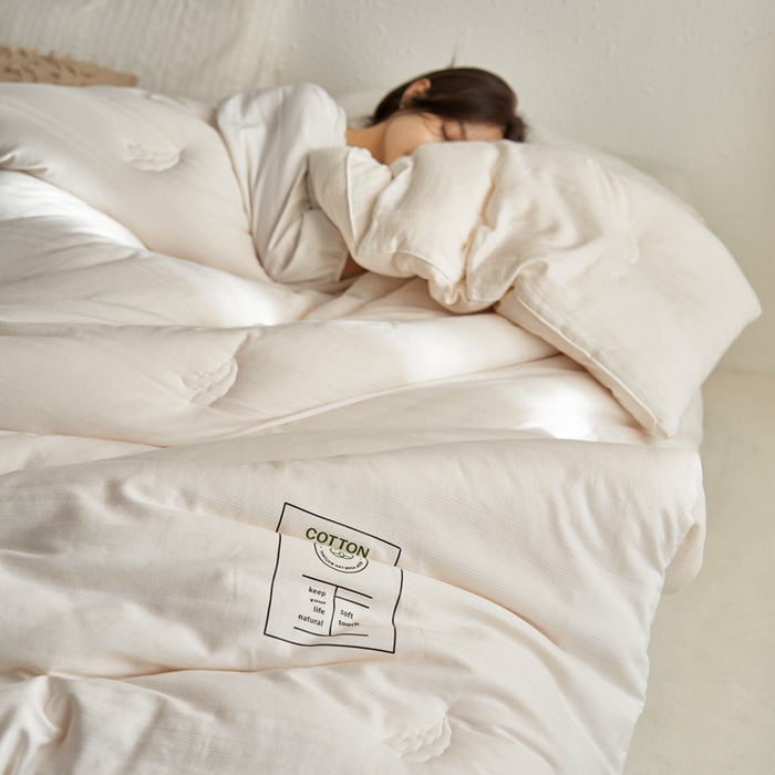 91家纺网 家纺一手货源 找家纺 （总）安莱生活 2023年新款A类原棉大豆被冬被-风格2