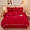 91家纺网 家纺一手货源 找家纺 恒爱家纺 2023新款宝宝绒花好月圆床单款四件套 喜庆红