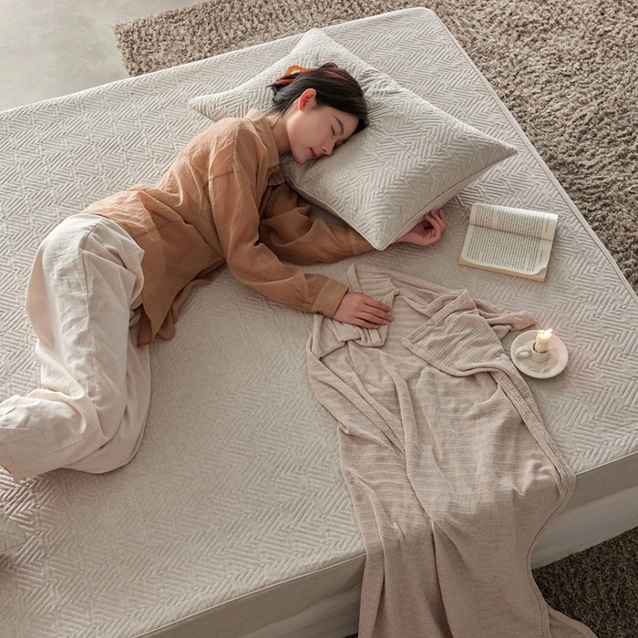 91家纺网 家纺一手货源 找家纺 （总）安莱生活 2023年新品亚麻夹棉床笠及夹棉床笠三件套