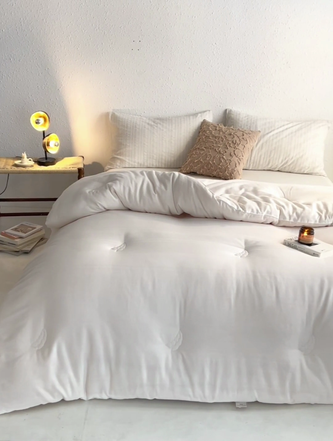 91家纺网 家纺一手货源 找家纺 （总）安莱生活 2023年新款A类原棉大豆被冬被-风格2