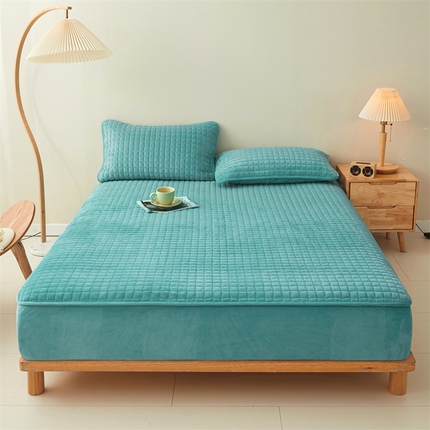 91家纺网 家纺一手货源 找家纺 （总）恒爱家纺 2023新款婴儿绒暖石床笠