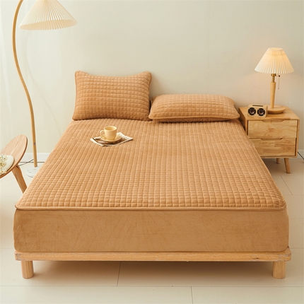 91家纺网 家纺一手货源 找家纺 （总）恒爱家纺 2023新款婴儿绒暖石床笠