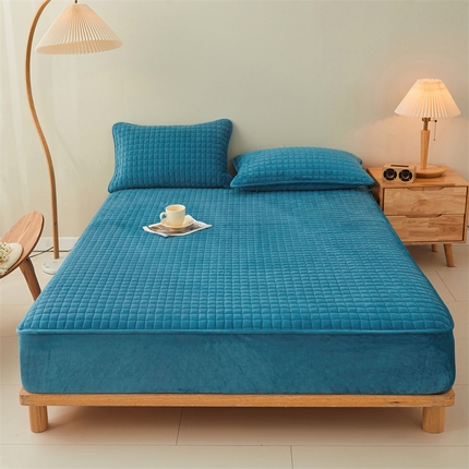 91家纺网 家纺一手货源 找家纺 （总）恒爱家纺 2023新款婴儿绒暖石床笠