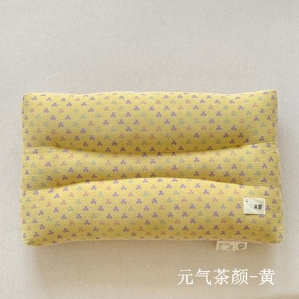 91家纺网 家纺一手货源 找家纺 唯爱品 2026新款双层纱护颈枕枕头枕芯 记忆枕源头工厂 元气茶颜-黄