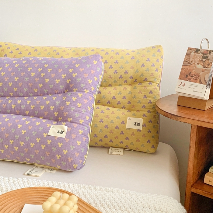 91家纺网 家纺一手货源 找家纺 （总）唯爱品 2026新款双层纱护颈枕枕头枕芯 记忆枕源头工厂