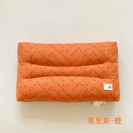 唯爱品 2026新款双层纱护颈枕枕头枕芯 记忆枕源头工厂 莫里斯-橙