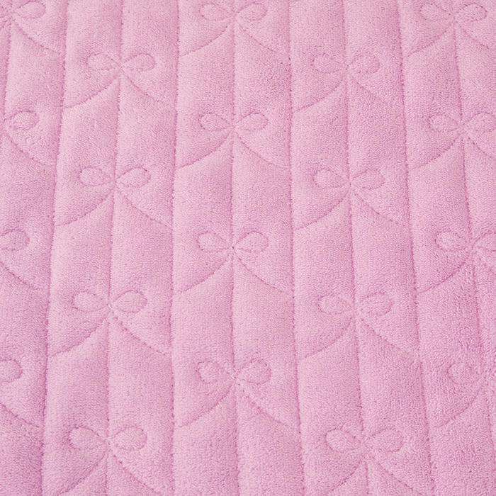 91家纺网 家纺一手货源 找家纺 虹星家纺 2023新款牛奶绒夹棉蕾丝可拆卸床裙系列单床裙 梦幻巴黎 柔紫