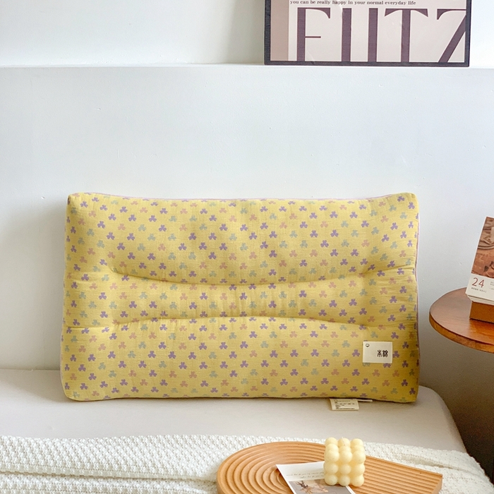 91家纺网 家纺一手货源 找家纺 （总）唯爱品 2026新款双层纱护颈枕枕头枕芯 记忆枕源头工厂