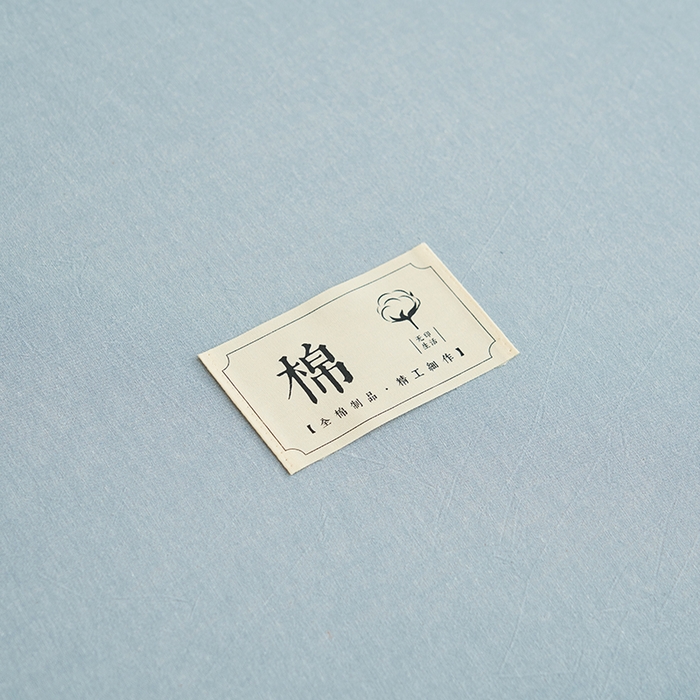 91家纺网 家纺一手货源 找家纺 21度C 2024新款色织全棉水洗棉床笠 洛卡-蓝