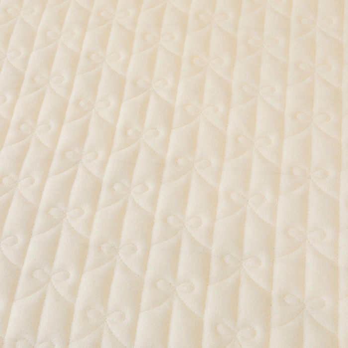 91家纺网 家纺一手货源 找家纺 虹星家纺 2023新款牛奶绒夹棉蕾丝可拆卸床裙系列单床裙 梦幻巴黎 奶白