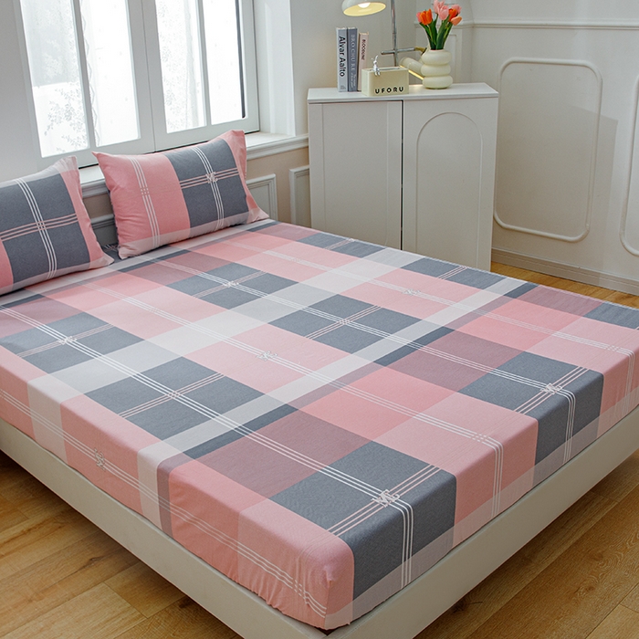 91家纺网 家纺一手货源 找家纺 宝时兰 2025新款A类加厚全棉床笠-印花款 欧风盛典