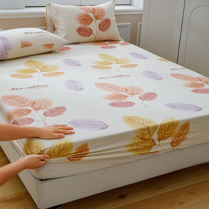 91家纺网 家纺一手货源 找家纺 宝时兰 2025新款A类加厚全棉床笠-印花款 缤纷