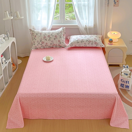 91家纺网 家纺一手货源 找家纺 （总）元元被芯 2023新款全棉直角印花床单