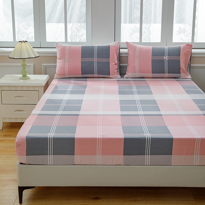 91家纺网 家纺一手货源 找家纺 宝时兰 2025新款A类加厚全棉床笠-印花款 欧风盛典