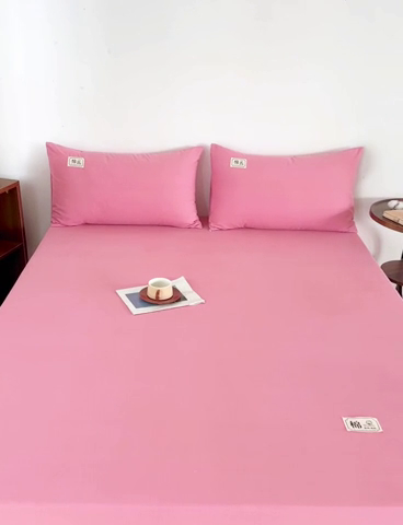 91家纺网 家纺一手货源 找家纺 宝时兰 2024新款A类加厚全棉床笠-纯色款 简纯-玉