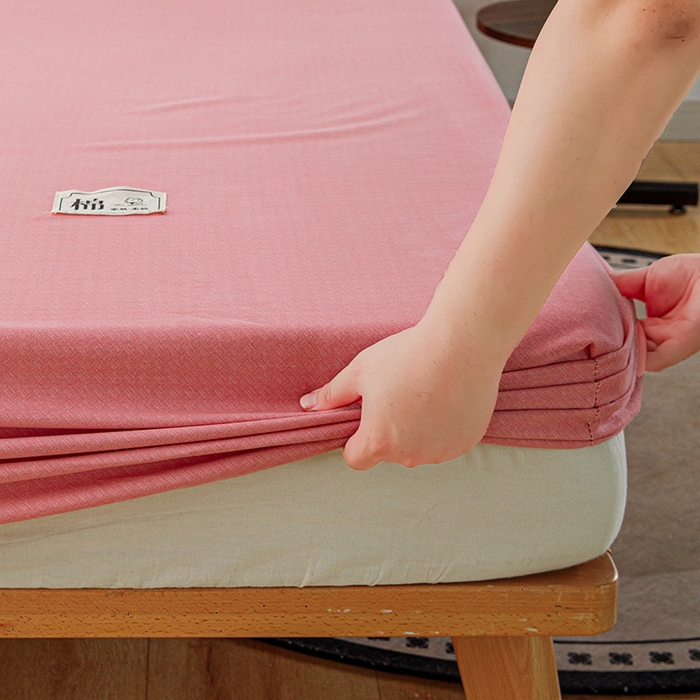 91家纺网 家纺一手货源 找家纺 宝时兰 2024新款A类加厚全棉床笠-纯色款 简纯-玉