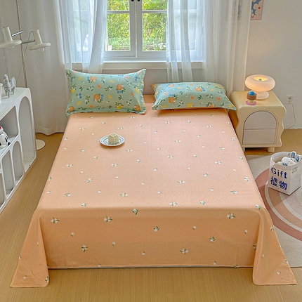 91家纺网 家纺一手货源 找家纺 （总）元元被芯 2023新款全棉直角印花床单