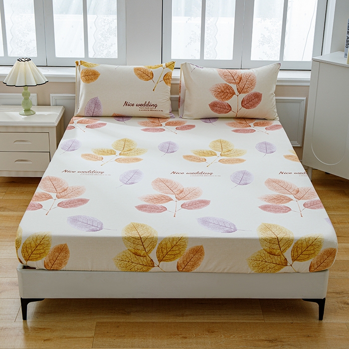 91家纺网 家纺一手货源 找家纺 （总）宝时兰 2024新款全棉加厚磨毛床笠纯棉单床笠儿童卡通床笠三件套 -印花款