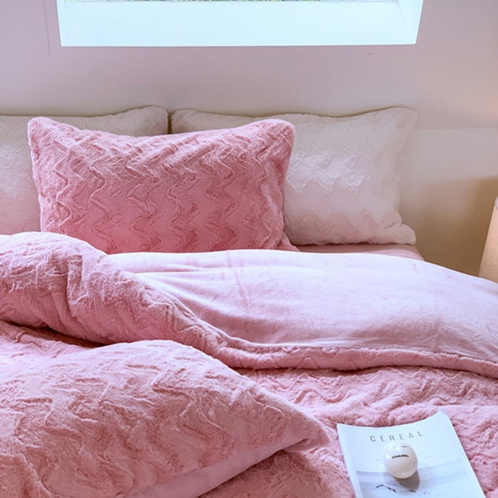 91家纺网 家纺一手货源 找家纺 （总）昔可家纺 2023兔兔绒四件套