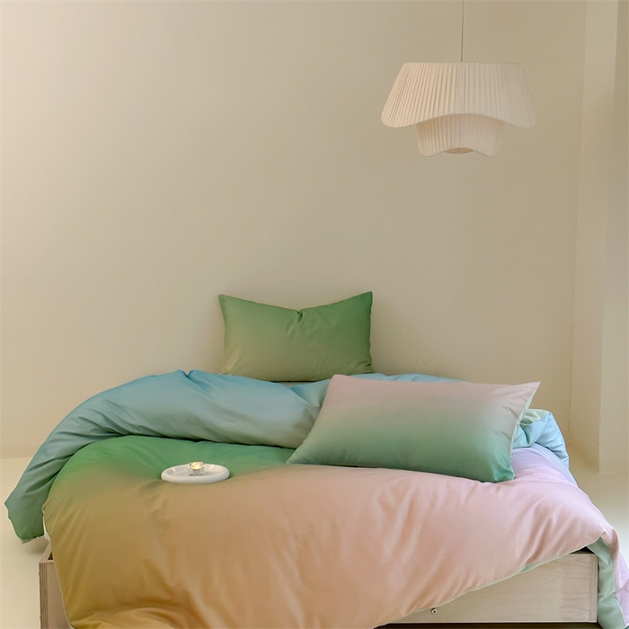 91家纺网 家纺一手货源 找家纺 （总）赫帛 2023新款50s数码全棉轻磨毛四件套-绿野仙踪