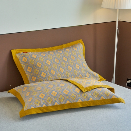 91家纺网 家纺一手货源 找家纺 （总）棠薇家纺-毛巾被 2025新款60支细纱全棉枕巾三层纱夹棉枕巾