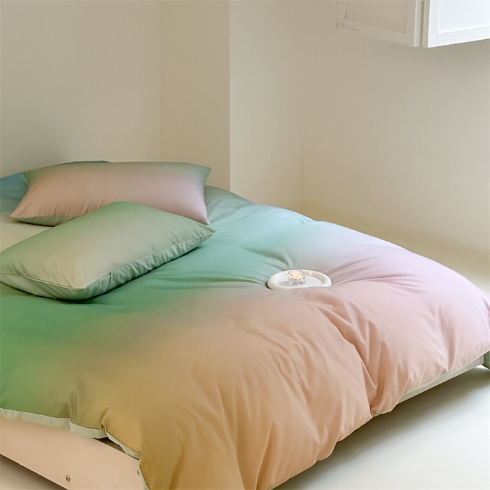 91家纺网 家纺一手货源 找家纺 （总）赫帛 2023新款50s数码全棉轻磨毛四件套-绿野仙踪