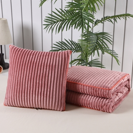 91家纺网 家纺一手货源 找家纺 （总）素玖抱枕被 2023新款魔法绒抱枕被