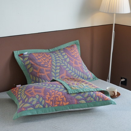 91家纺网 家纺一手货源 找家纺 （总）棠薇家纺-毛巾被 2025新款60S细纱枕巾一对全棉多层纱枕巾