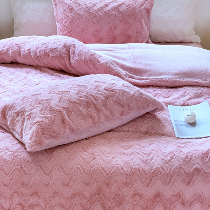 91家纺网 家纺一手货源 找家纺 （总）昔可家纺 2023兔兔绒四件套