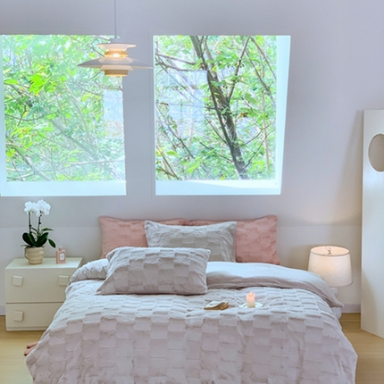 昔可家纺 2023兔兔绒四件套 格调卡其色