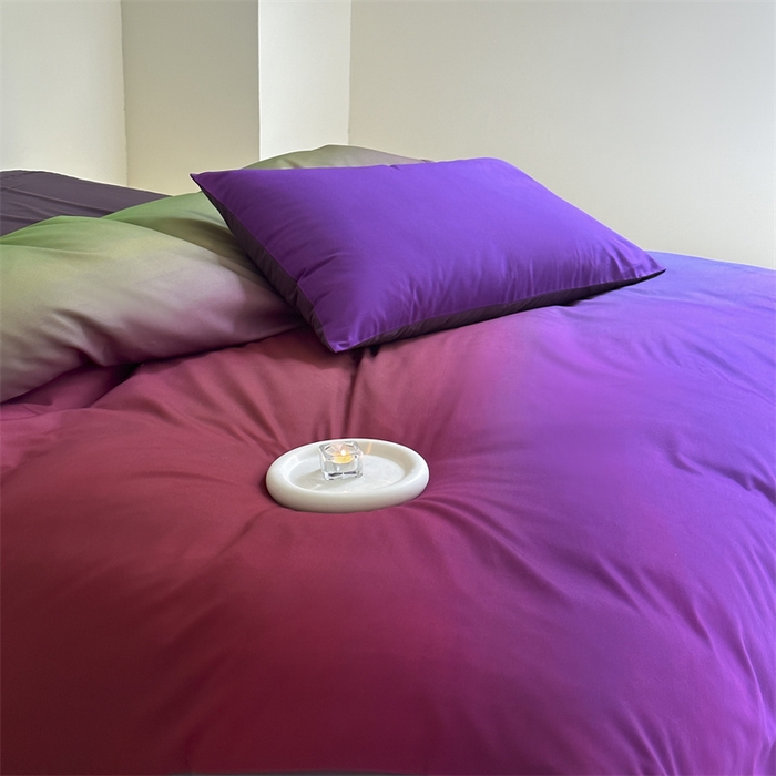 91家纺网 家纺一手货源 找家纺 （总）赫帛 2023新款50s数码全棉轻磨毛四件套-镜花水月