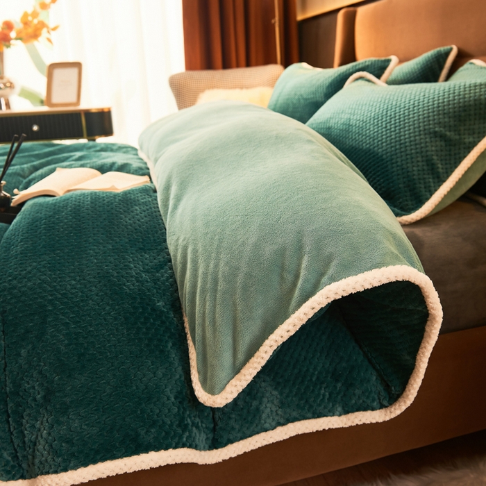 91家纺网 家纺一手货源 找家纺 （总）吾诺家居 2023新款秋冬保暖二合一可拆洗冬被被子被芯-贝贝绒