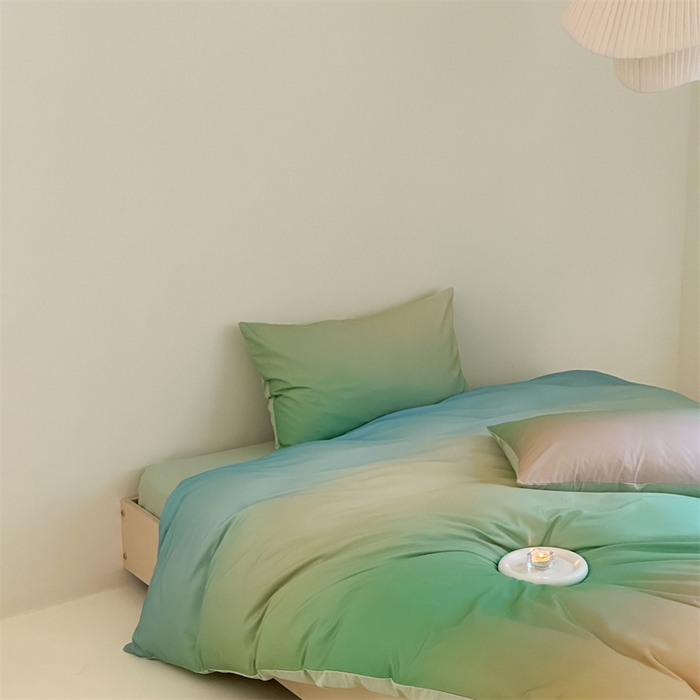 91家纺网 家纺一手货源 找家纺 （总）赫帛 2023新款50s数码全棉轻磨毛四件套-绿野仙踪